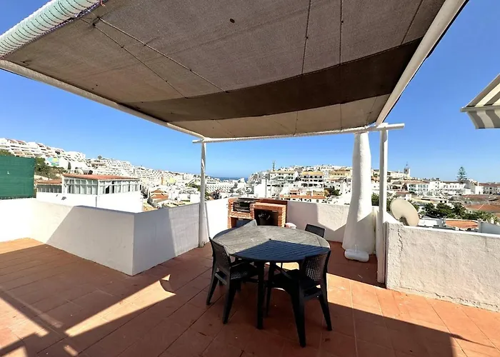 Terraza - Center Hideaway 알부페이라